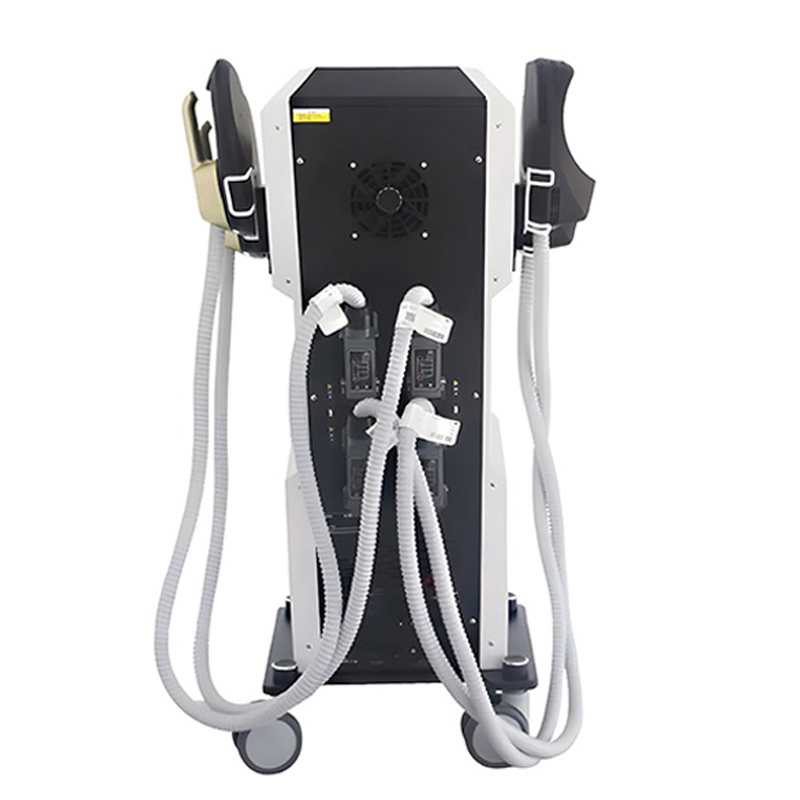 Professional 4 Handles EMS Device Neo RF Body Slimming Shaping Muscle Building Sculpting Machine