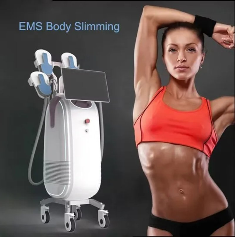 EMS Muscle Building Muscle Stimulator Body Slimming Fitness Fat Burn Body Sculpting Machine