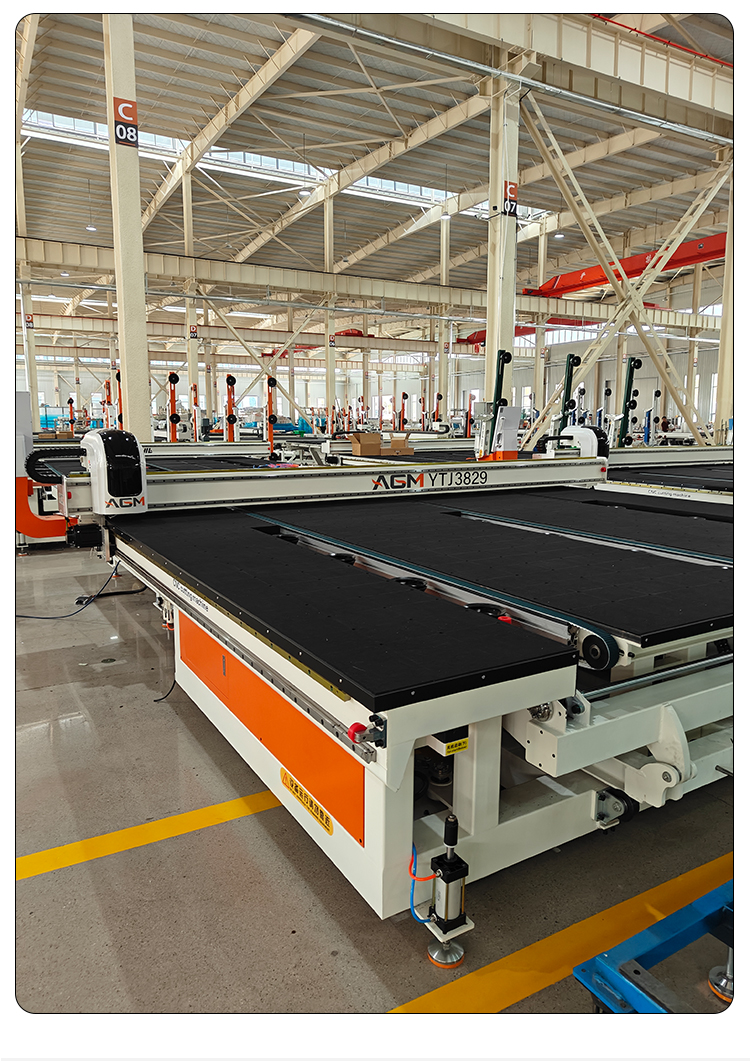 High speed glass loading structure