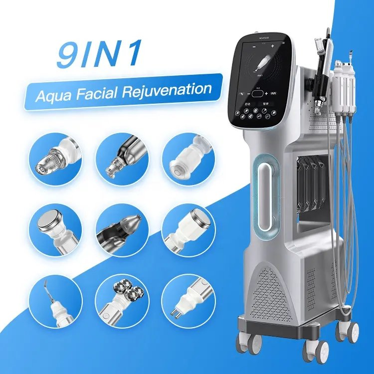 SPA Skin Care Microdermabrasion Aqua Peel Cleaning Hydrating Hydro Hydra 10 in 1 Beauty Face Machine