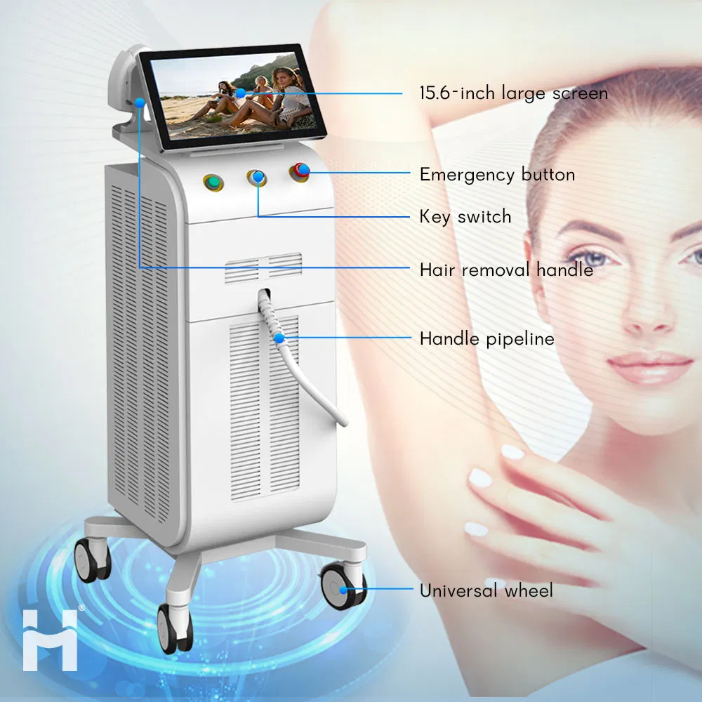 Huamei Newest Triple Wavelength Israel Diode USA Laser Bar Diode 755 808 1064nm Hair Removal Machine