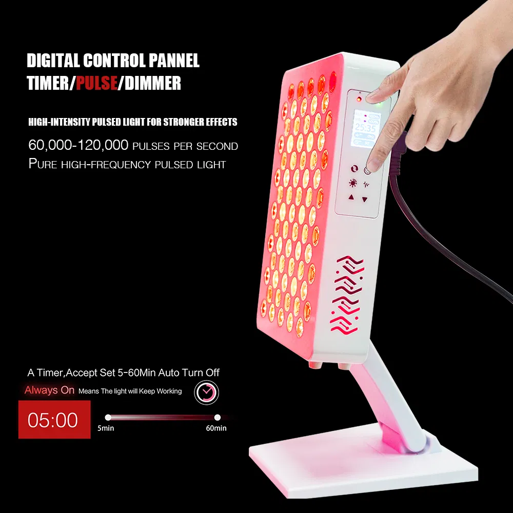 350W Touch Screen Infra Redlight LED Red Light Therapy Face Panel Device