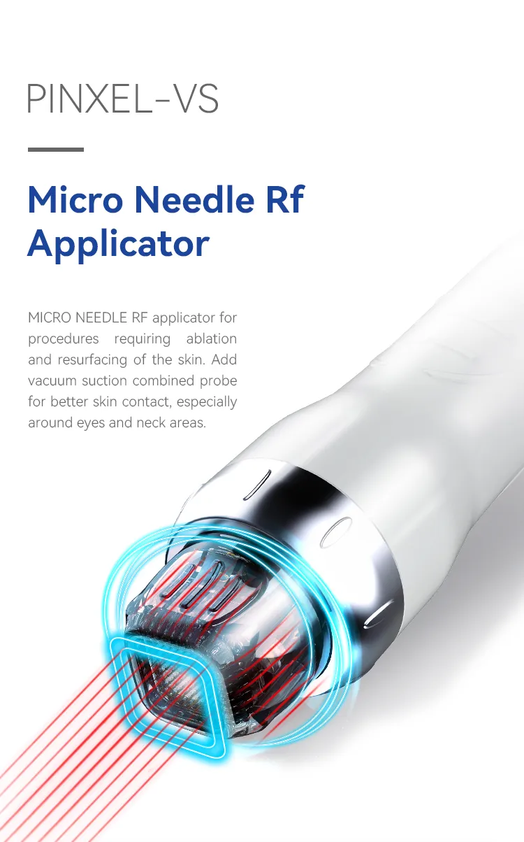Portable Microneedle RF Skin Tightening Fractional RF Microneedling Machine
