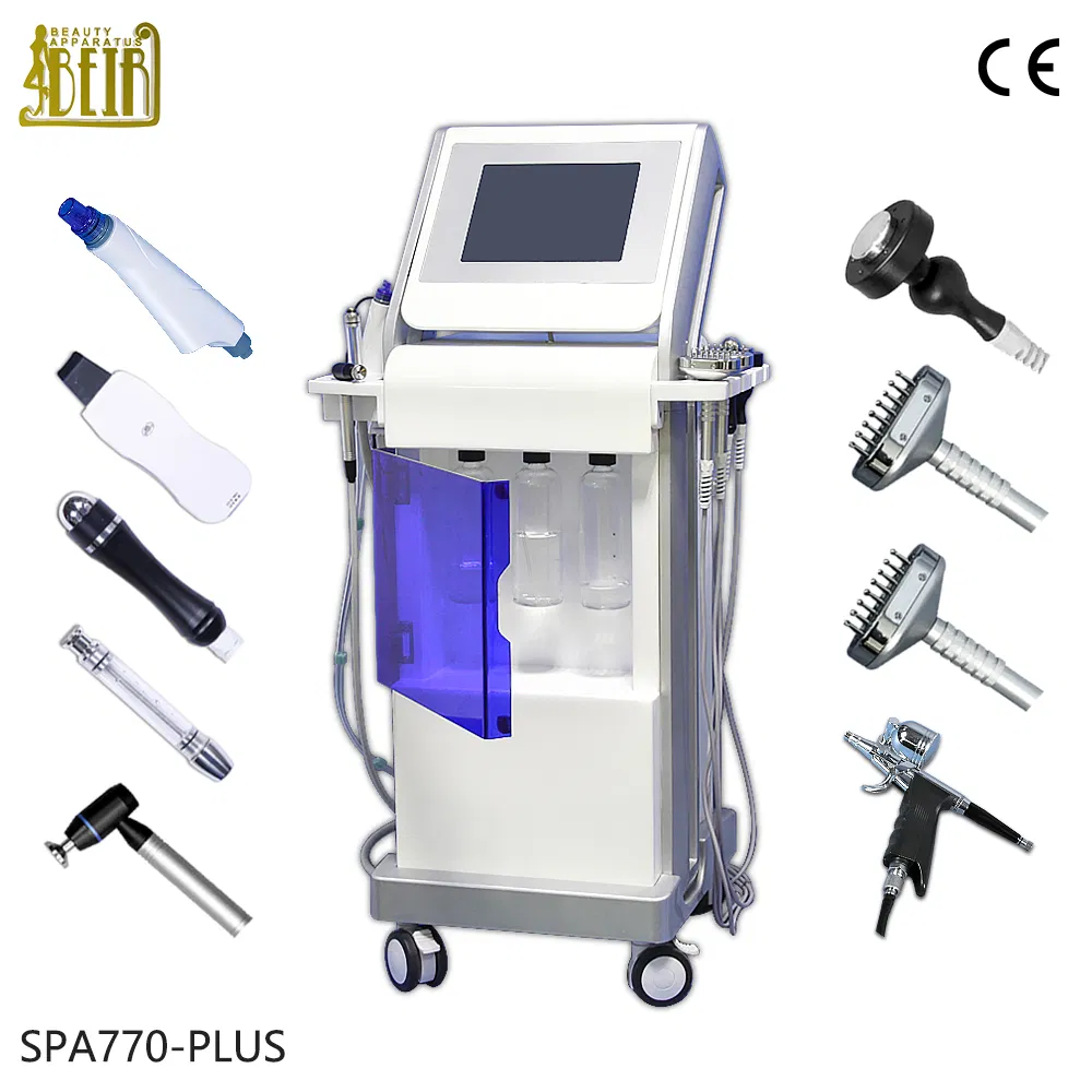 Skin Care Machine Beauty Facial Hydro Microdermabrasion Ultrasound Skin Scrubber Beauty Machine