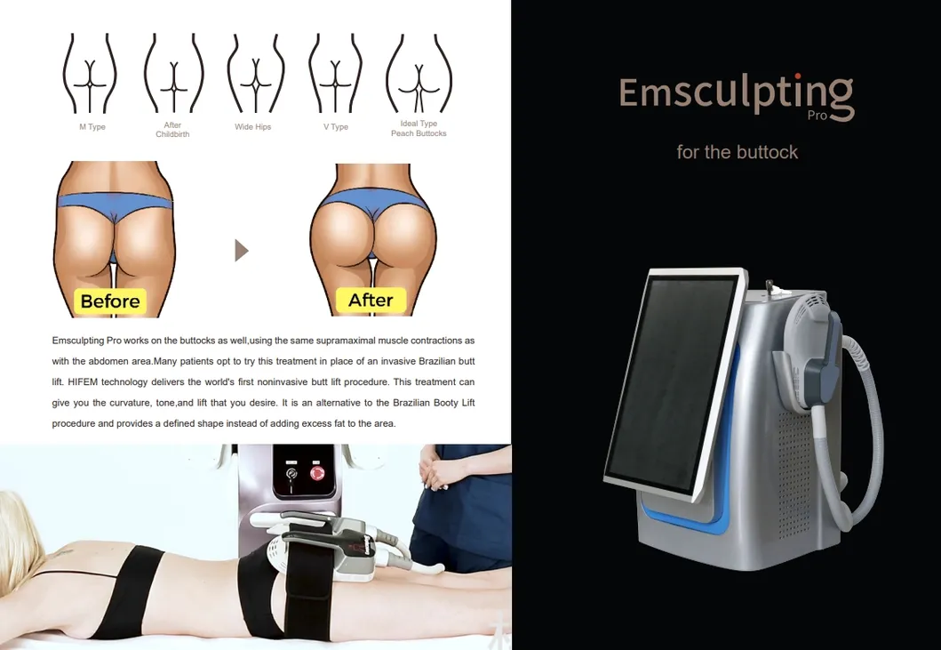 EMS Body Sculpting Machine Front View