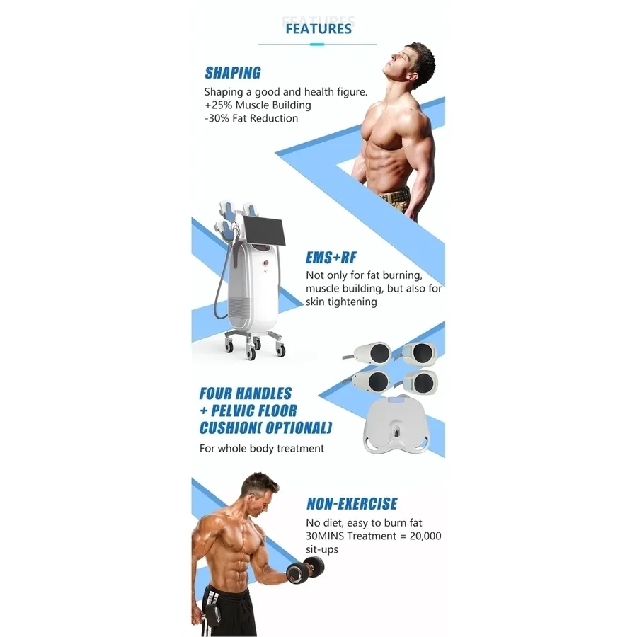 Advanced EMS Body Sculpting Machine for Slimming & Muscle Building
