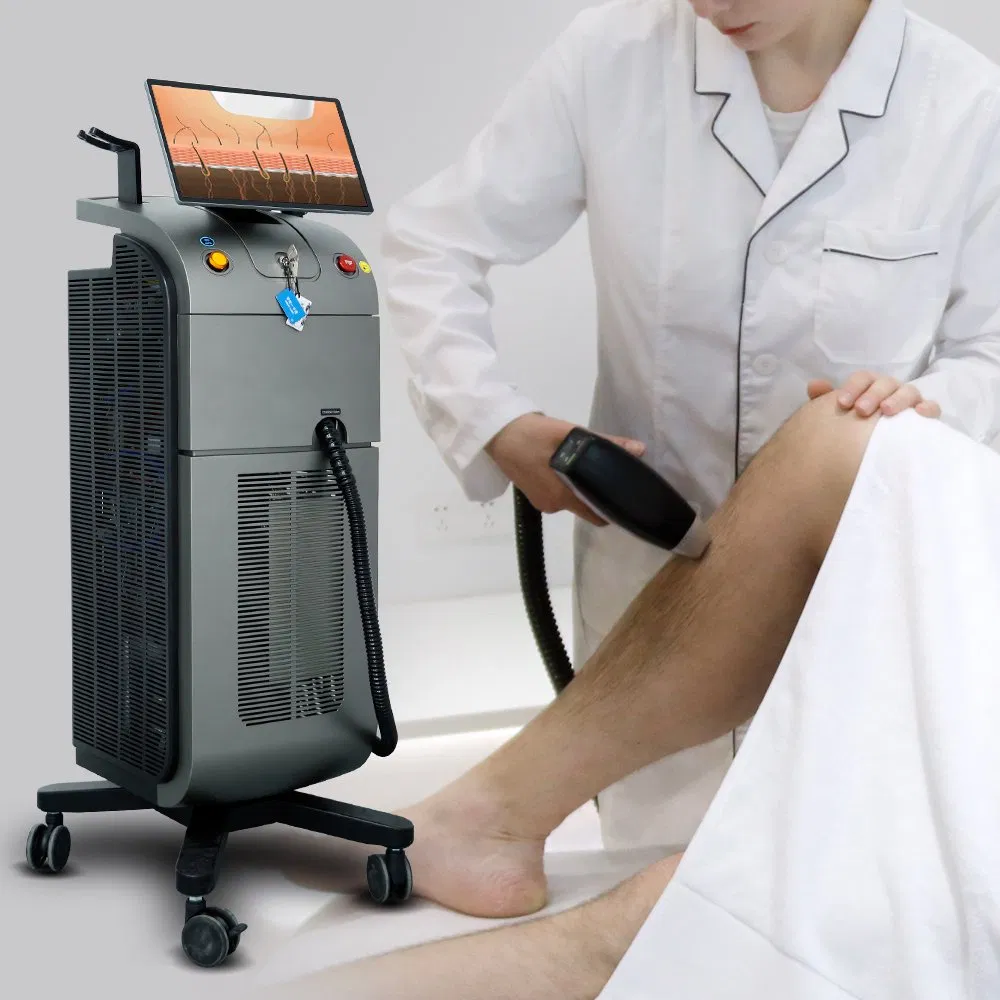 2025 600-2000W Diode Laser Beauty Equipment Painless 3 Waves Hair Removal Machine for Salons