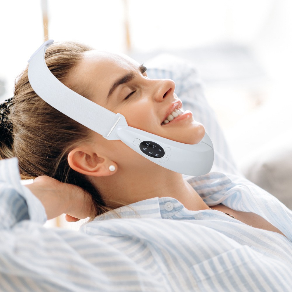 OEM Face Lifting Device Hand-Held V-Face Microcurrent Slimming Instrument Facial Care Beauty Personal Care Equipment JP Plugs