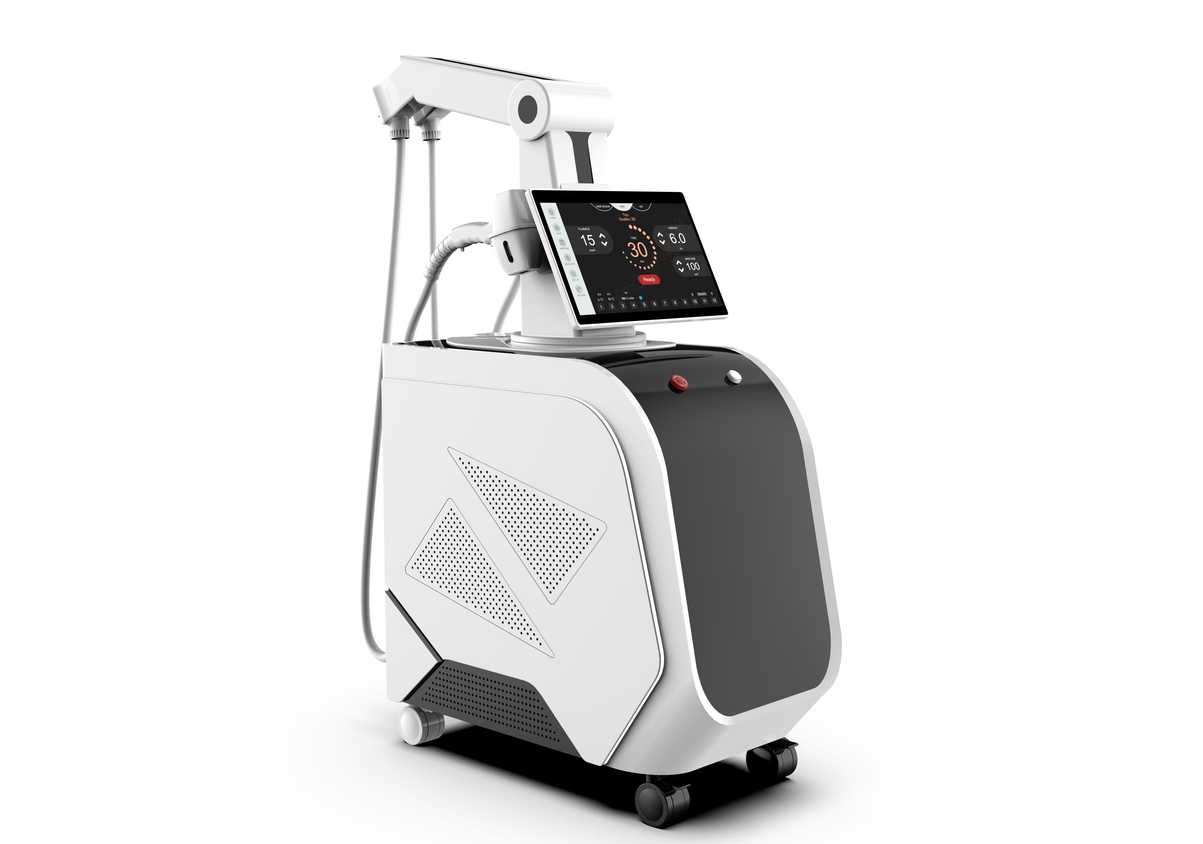 Weifang KM Supplier 2400W Painless Alexandrite Diode Laser 755 808 1064 Hair Removal 3 Wave Lazer Epilation Definitive Machine