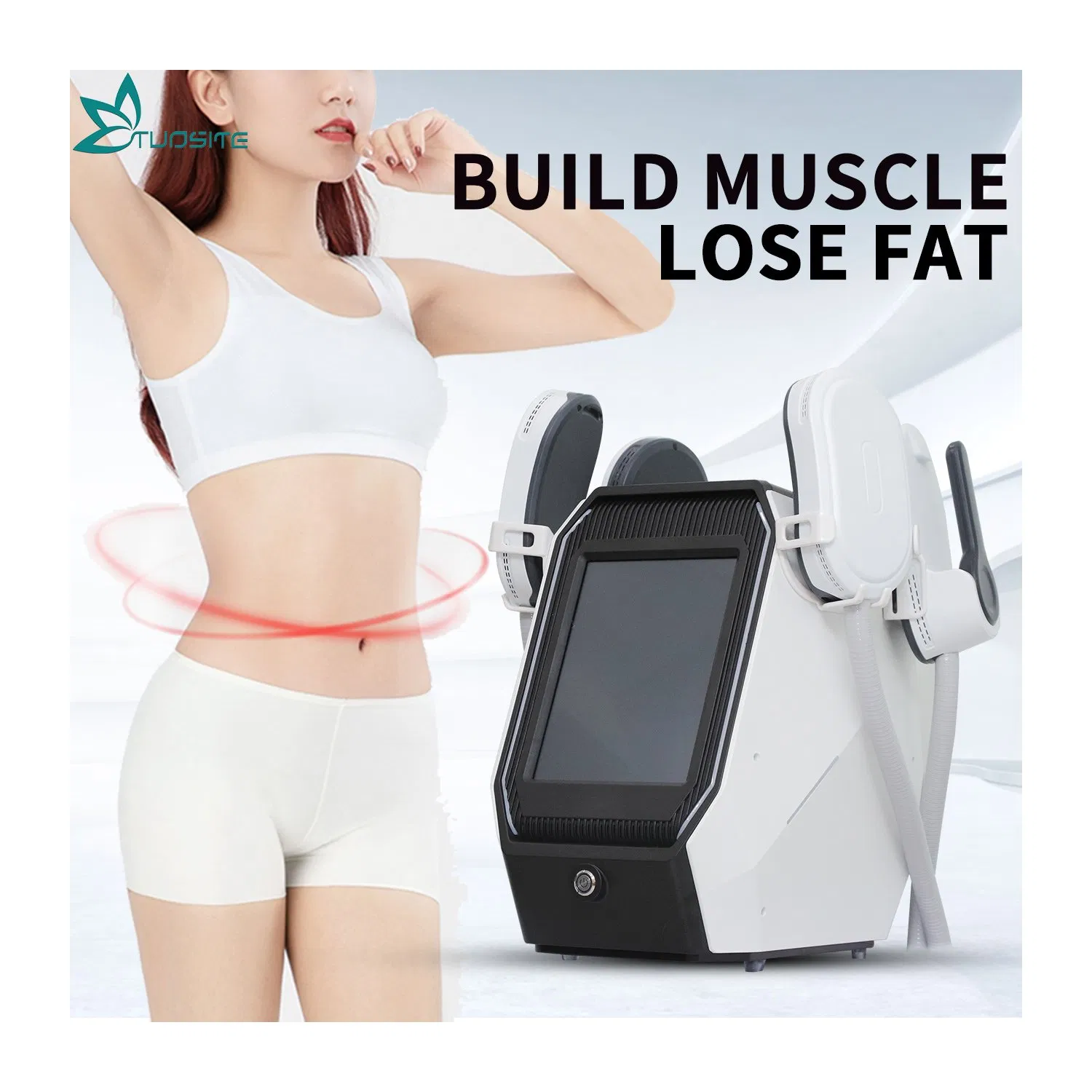 Portable 4 Handle EMS Neo Muscle Building Body Sculpting EMS Muscle Stimulator Machine