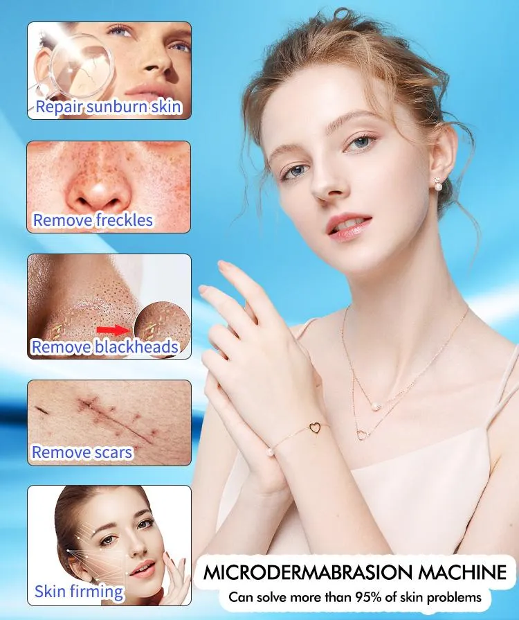 16 in 1 Hydro Oxygen Facial Microdermabrasion Aqua Peeling Dermabrasion Machine
