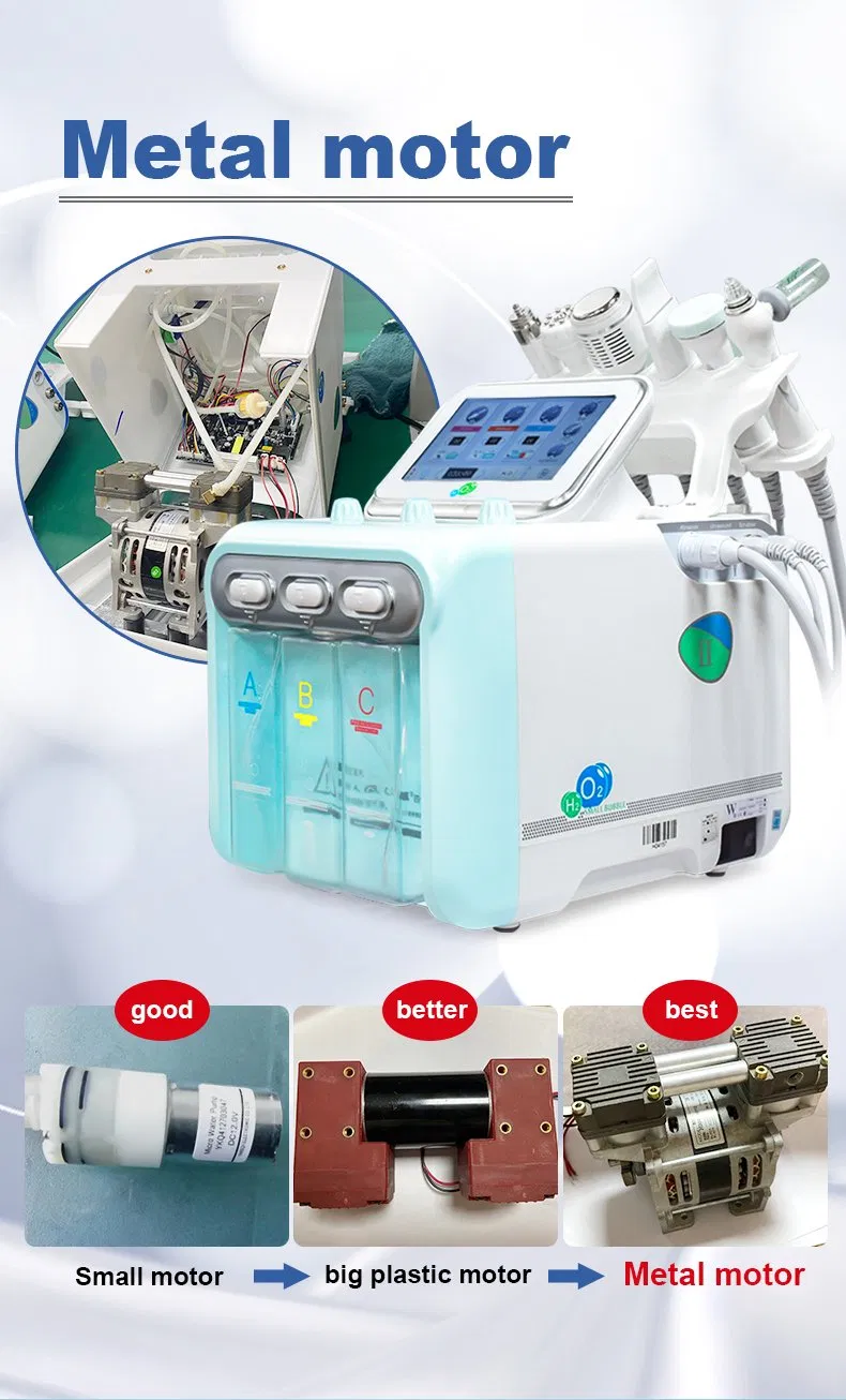 6 in 1 H2O2 Facial Machine Detailed Specs