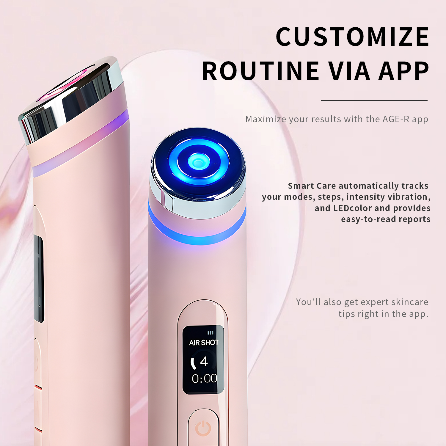 Facial Microcurrent Massage Device for Lifting and Firming, Reducing Fine Lines, and Hydrating Beauty Instrument