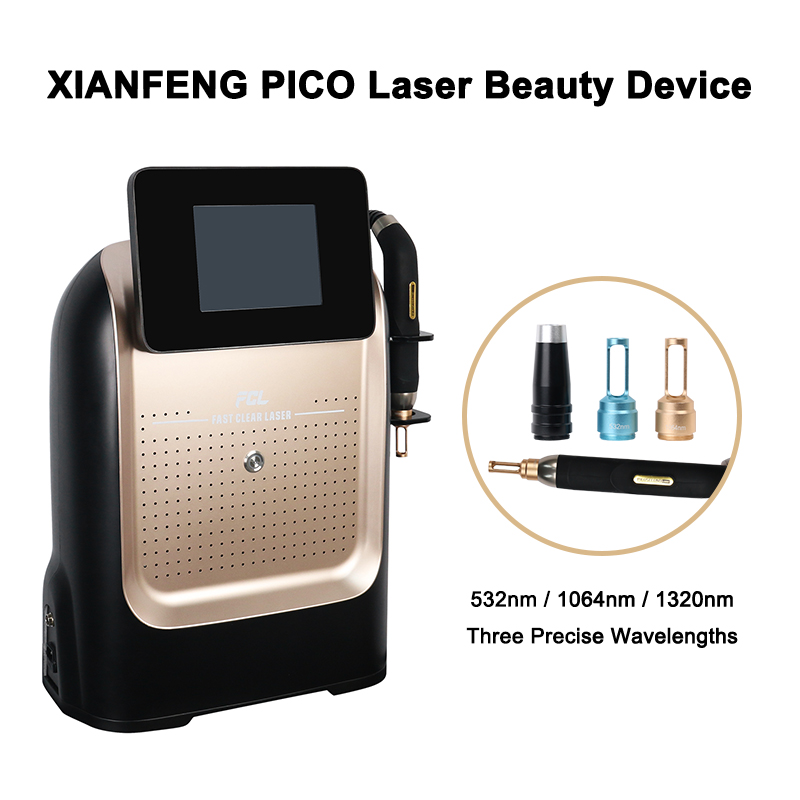 High Power 1200W Q‑Switched Nd:YAG Laser System with 8 Inch Touch Screen Circulating Water Cooling and 10Hz Frequency for Salon