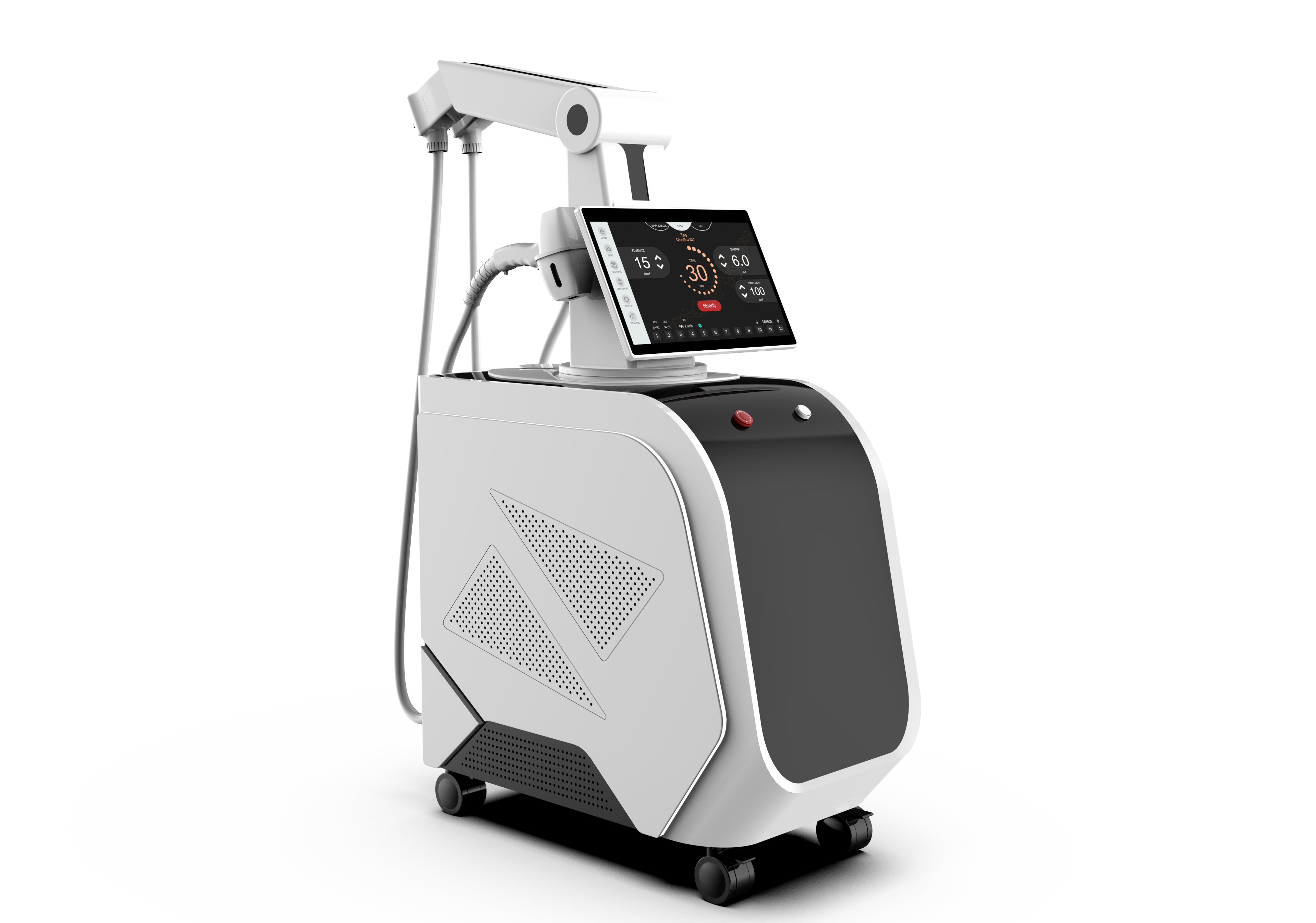 Weifang KM Supplier 2400W Painless Alexandrite Diode Laser 755 808 1064 Hair Removal 3 Wave Lazer Epilation Definitive Machine