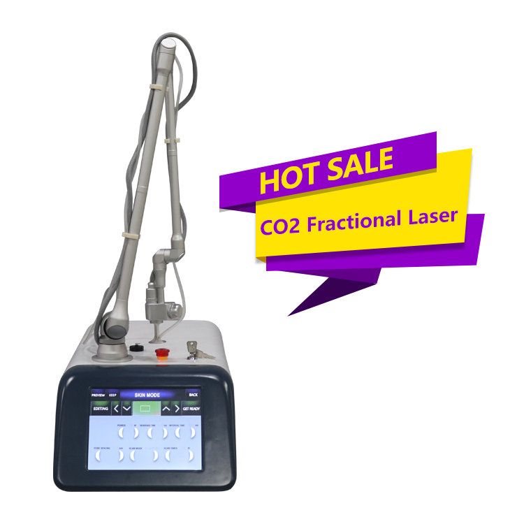 Portable High-Energy Laser CO2 Fractional Laser Pulses Wrinkles Machine