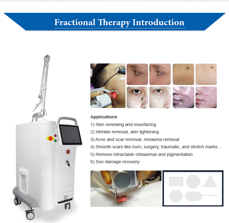 Fractional CO2 Laser Machine 60W Scar Removal Vaginal Tightening