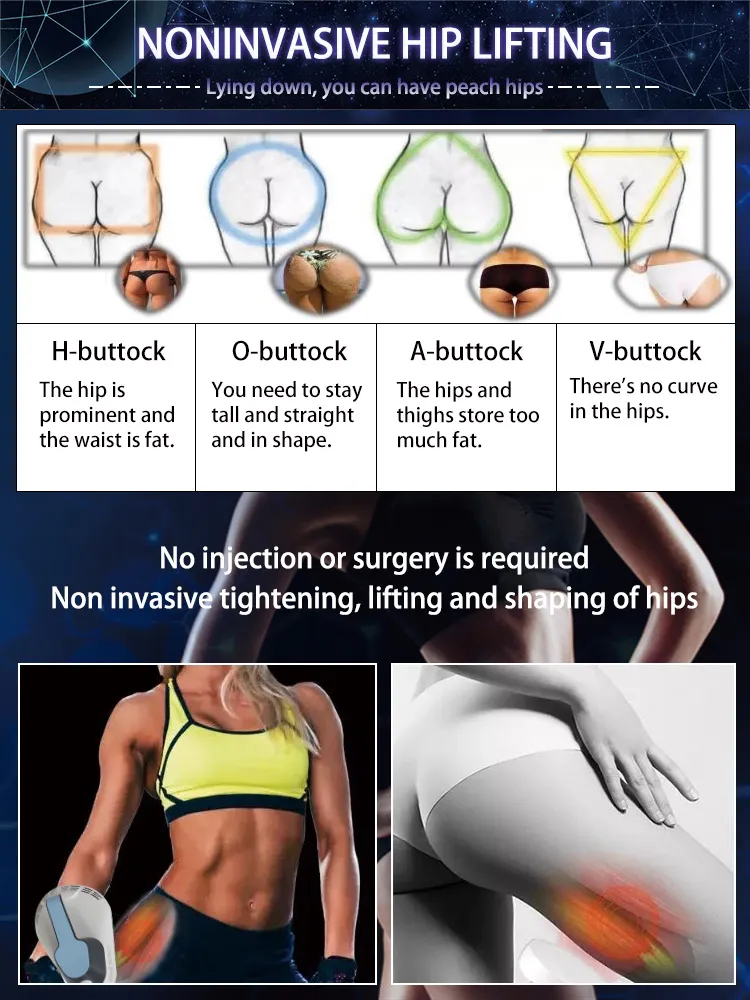 High Power EMS Body Sculpting Machine Neo 4 RF Handles Hi-Emtsure Fat Reduce Electromagnetic Muscle Building Machine EMS Slim Neo