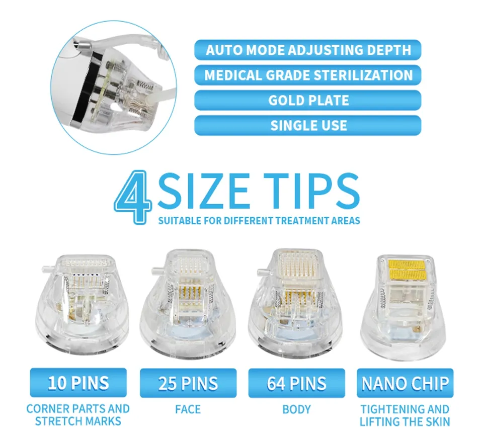 RF Microneedle Tips