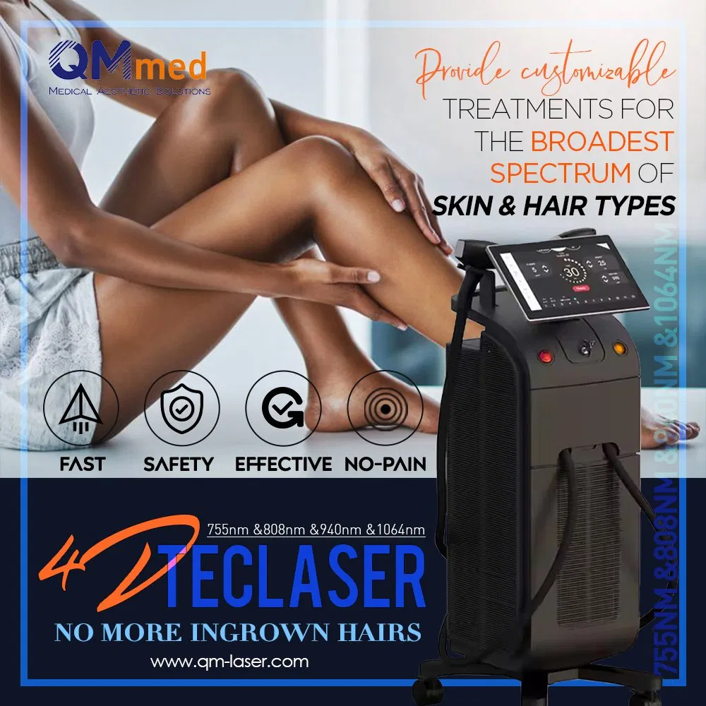 Best Diode Laser Hair Removal 2026 Top Selling 3 in 1 Dpl Pico 200 Millions 4 Wave Tec808nm Diode Laser Hair Remove Machine