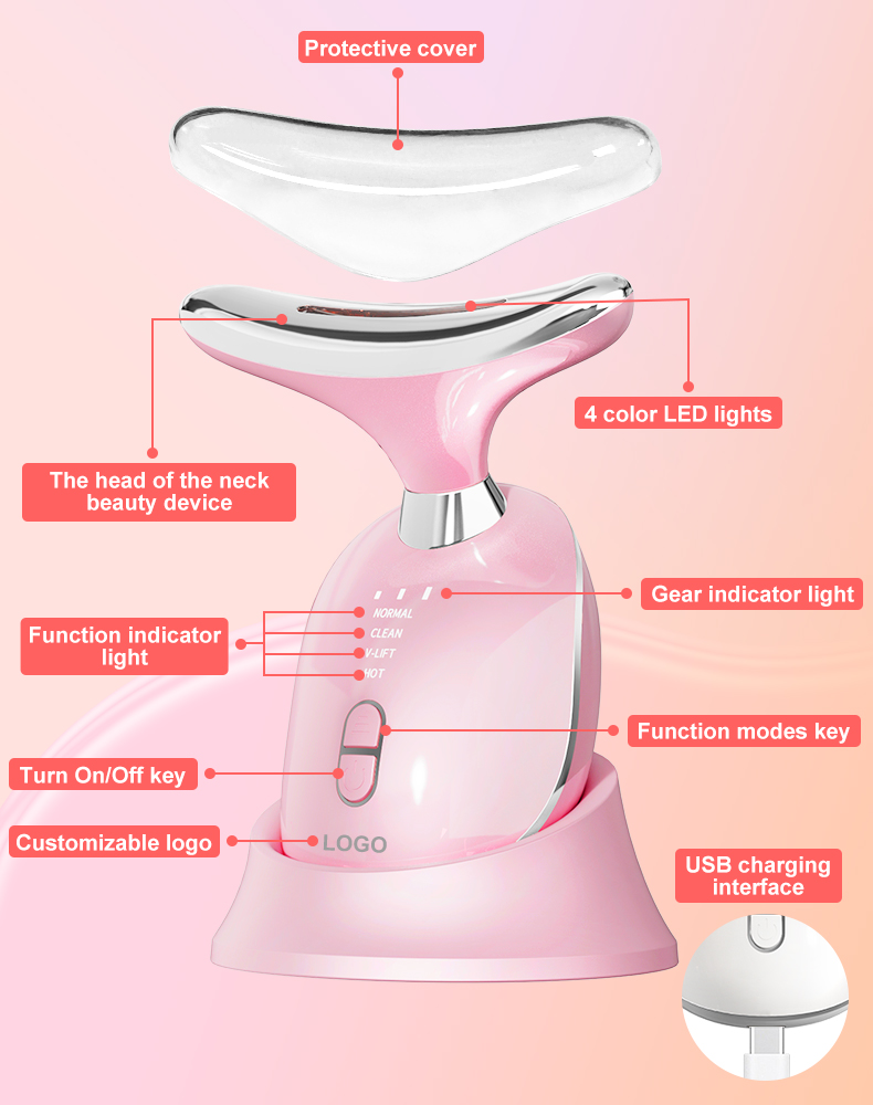 Skin body massage device display 5