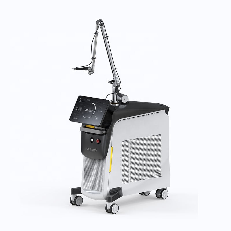 Korea Arm Q Switched Nd Yag Laser Pigment Tattoo Removal Picosecond Laser Machine Price 755nm Picosecond Laser