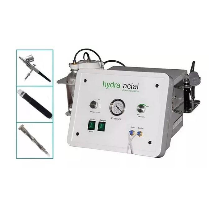 3 in 1 Hydro Microdermabrasion Oxygen Jet Water Peel Aqua Facial Machine