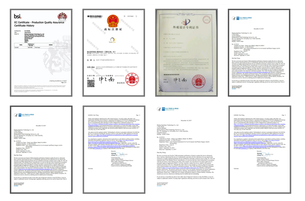 Product Quality Certificates