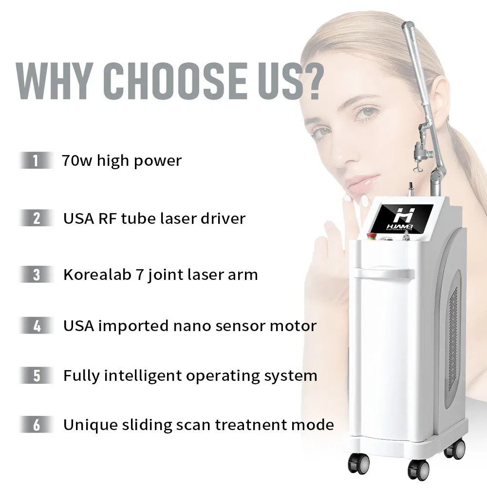 Laser CO2 Fractional / CO2 Fractional Laser / Fractional CO2 Laser Machine for Skin Rejuvenation Machine Laser CO2