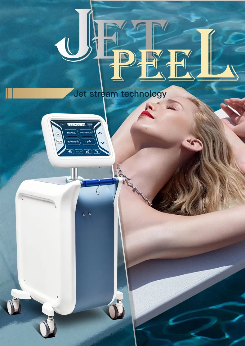 Aqua Jet Peeling Facial Beauty Machine Hydro Dermabrasion Microdermabrasion Skin Care Water Oxygen Jet Peel Machine