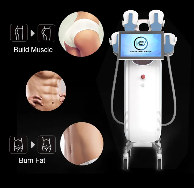 EMS Muscle Building Muscle Stimulator Body Slimming Fitness Fat Burn Body Sculpting Machine