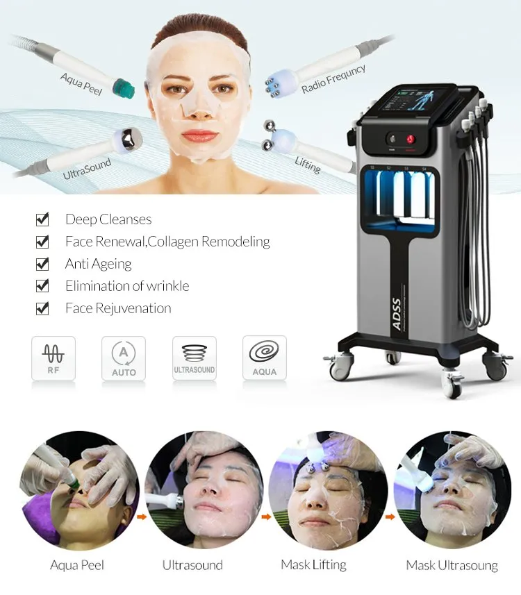 Wholesale Peanut Skin Removing Deep Cleaning Facial Aqua Peel Korea Microdermabrasion Hydro Machine for Sale