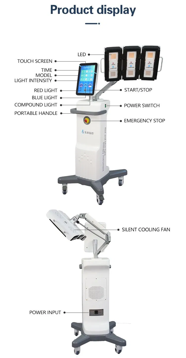 PDT LED Photon Therapy Portable Red Light Therapy Device Photodynamic PDT LED PDT Bio Blue LED PDT Light Therapy