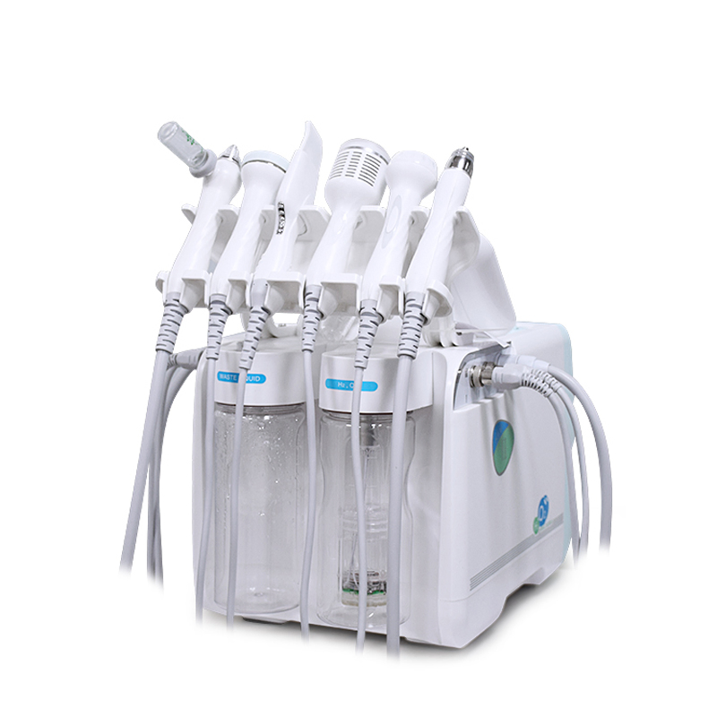 Portable Facial Deep Cleaning 6 in 1 Small Bubble Hydro Microdermabrasion Facial Machine