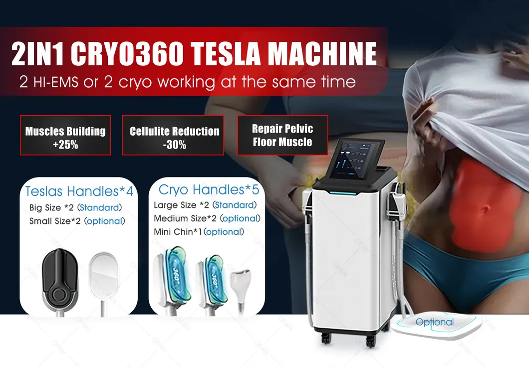 Cryo EMS 9in1 Machine Features