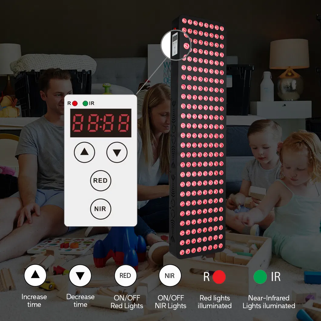 Red Light Therapy Device Detailed Angle View