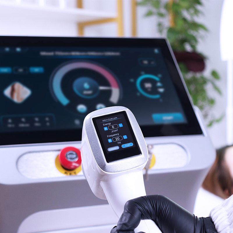 Professional Ice Titanium Painless Diode Laser Hair Removal Machine Price for Clinics