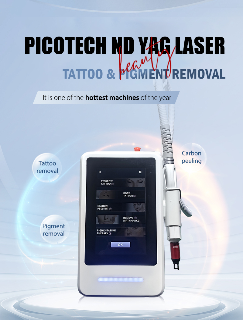 picotech carbon laser peeling q switched nd yag