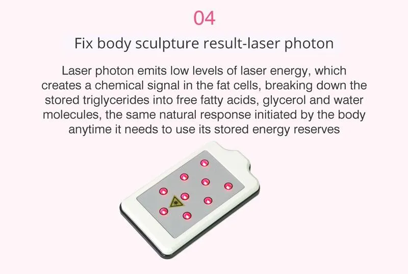 Portable Body Slimming Reduce Tightening Body Sculpting RF EMS Pads Fat Reducing Machine
