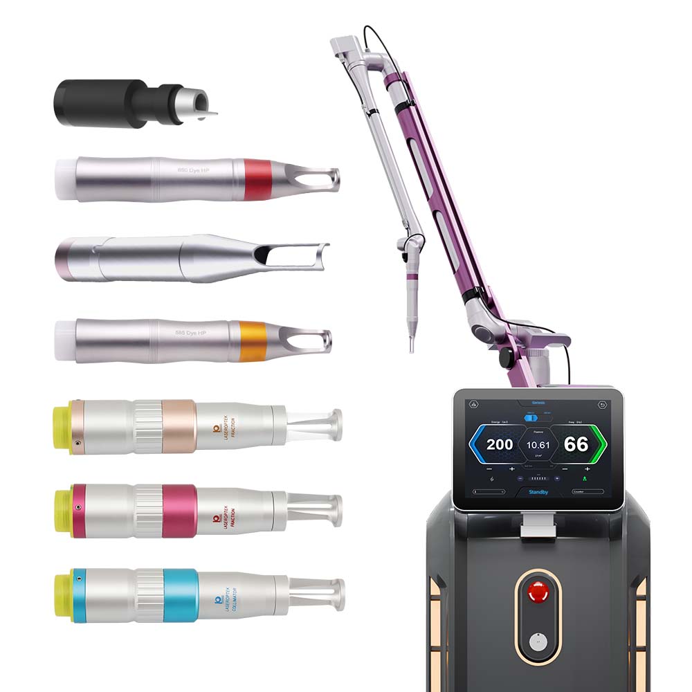 Lefis 532nm 1064nm Picolaser Nd Yag Pico Machine Price Picocare Picosecond Laser Qswitch Laser Tattoo Removal Machine