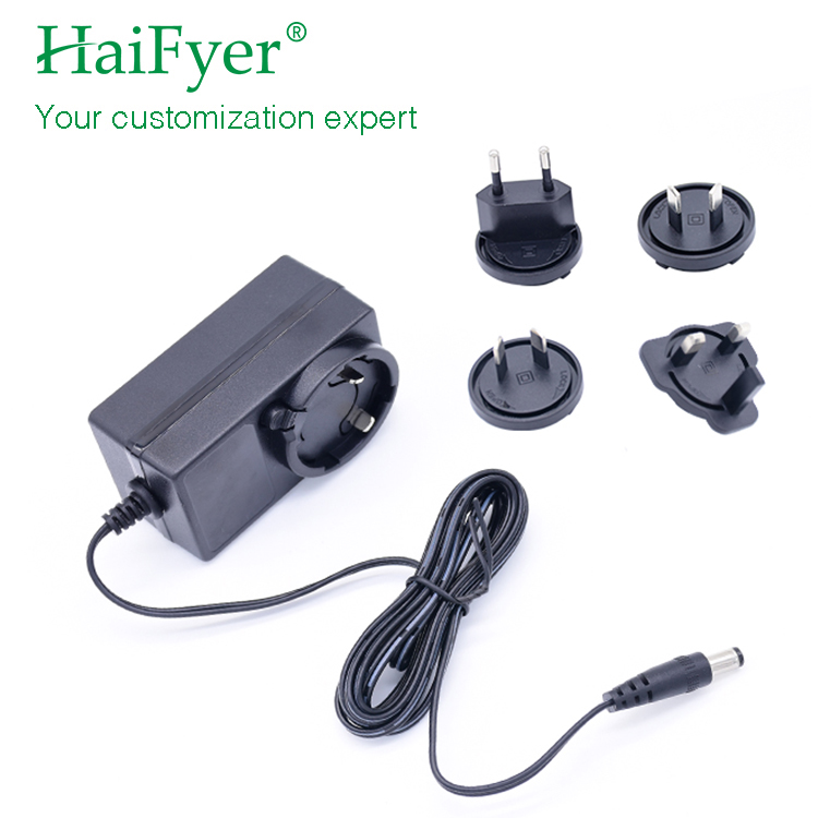 ODM 24W-30W 5V 9V 12V Detachable Plug Power Supply Adapter Manufacturer, Factories