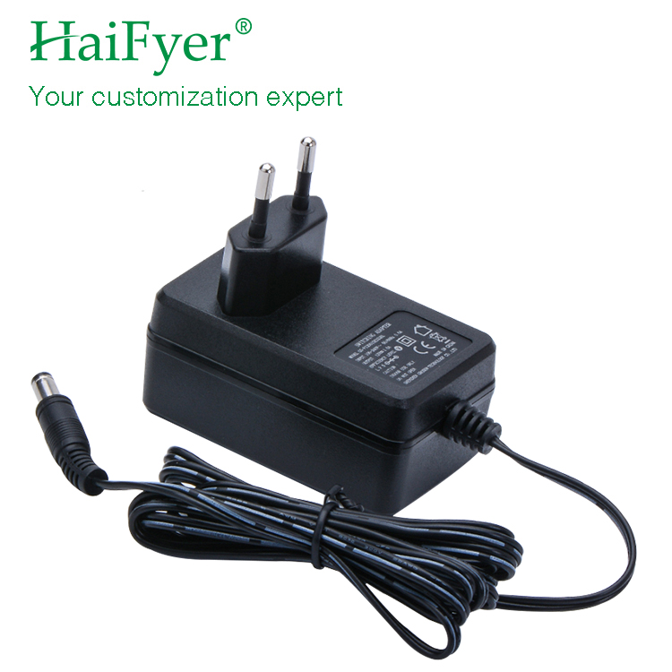 ODM EU Plug 12V 2A and 2.5A Power Supply Adapter Manufacturer, Factories