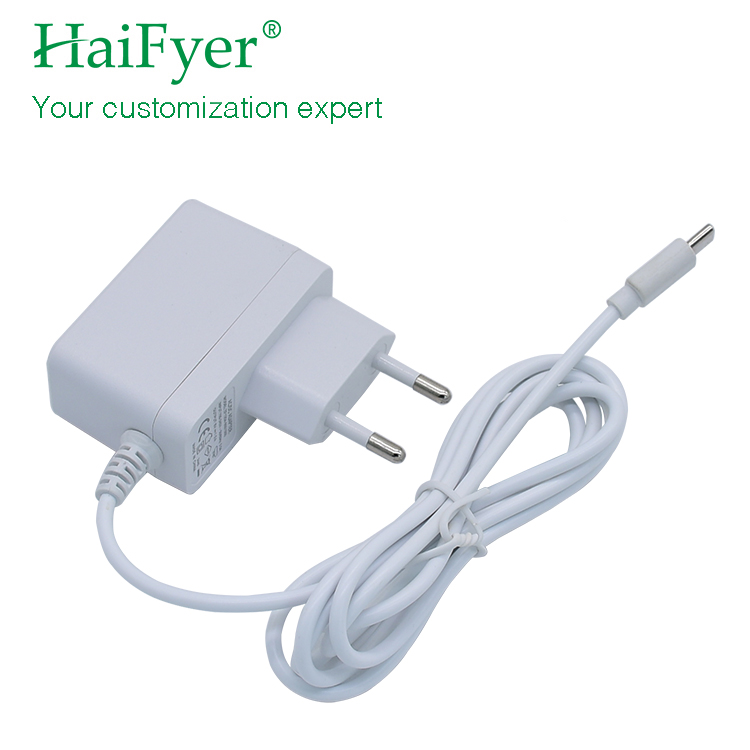 Cheap 6V 1A 2A Type C Connector CE Certification Power Supply Dc 5v Supplier, Factories
