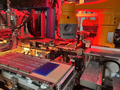 Automatic Solar Cell Welding