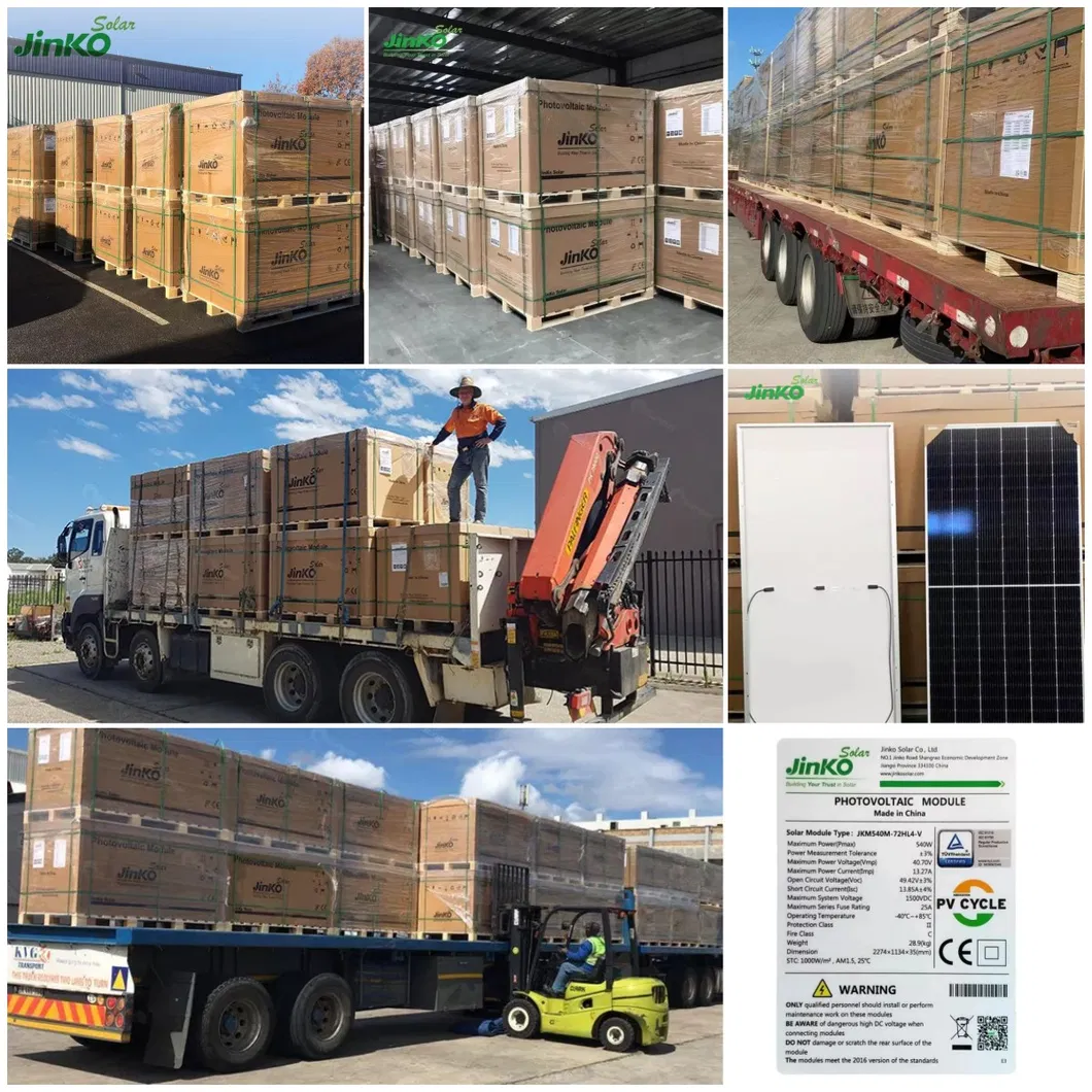 Packaging Details for Solar Panels