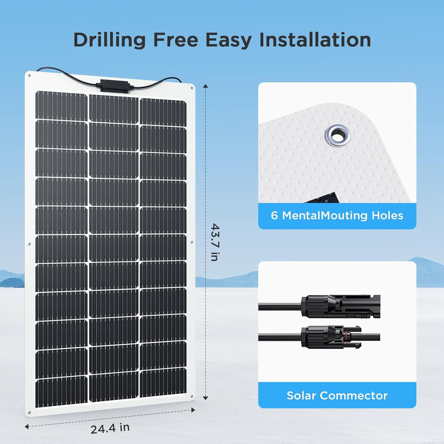 Flexible Solar Panel Application