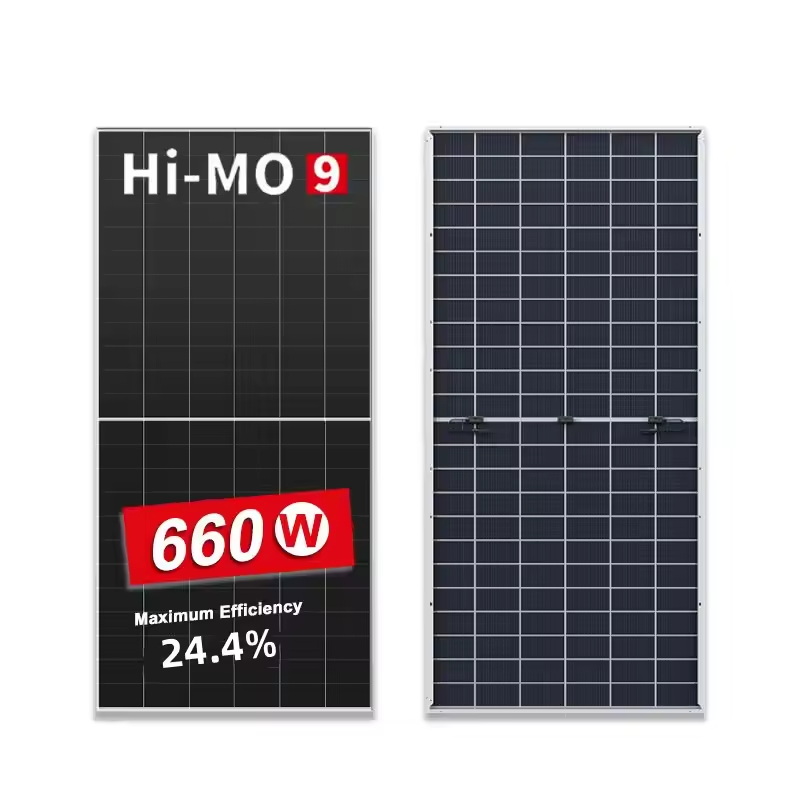 660W Solar Panel LONGi Hi-MO 9 High Efficiency PV Module for Utility Scale Solar