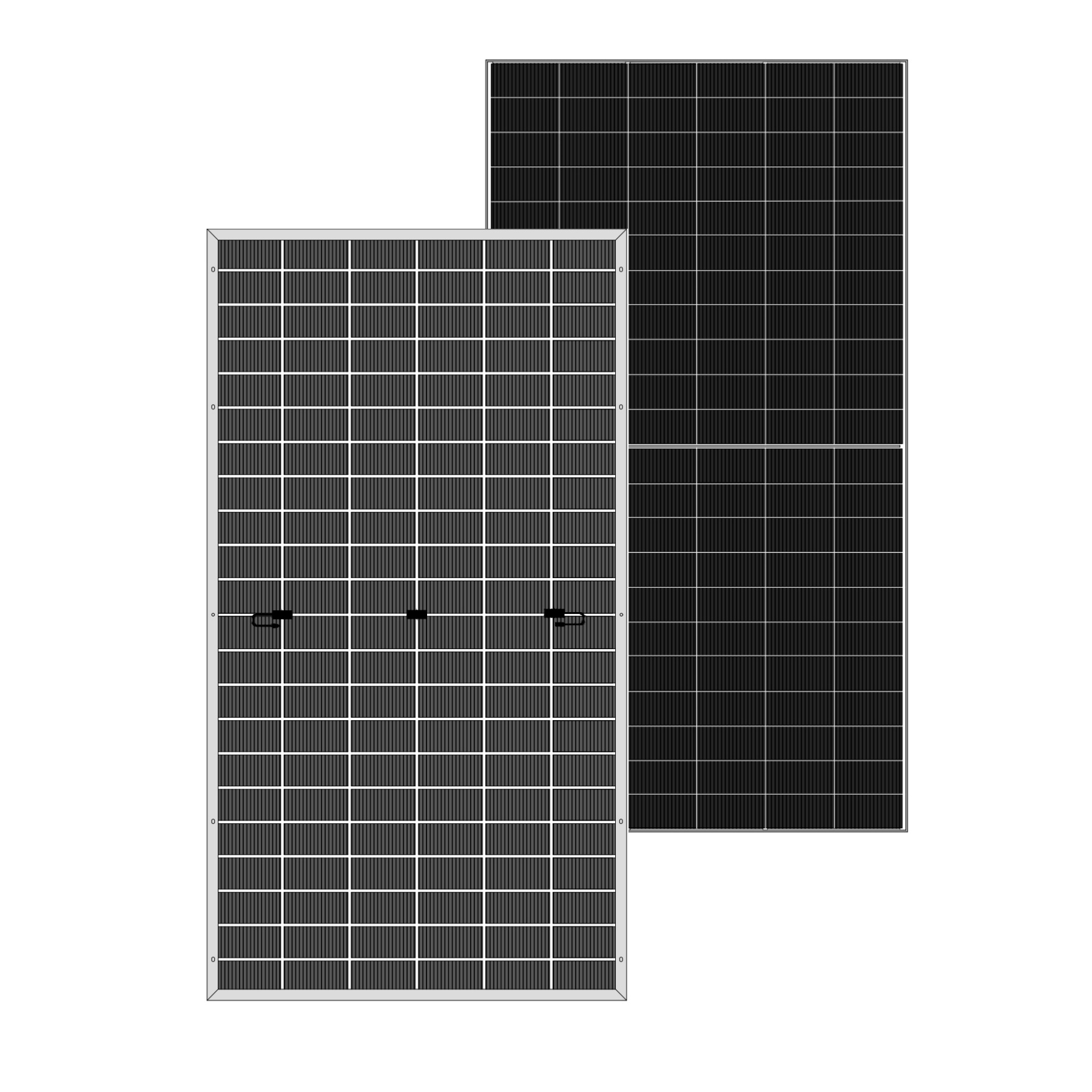 Solar Panel Back View
