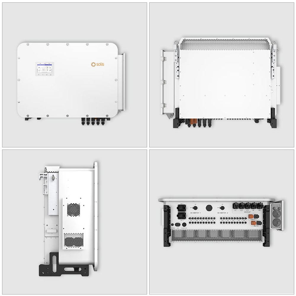 Wingosolar 80KW Hybrid Offgrid Ongrid Solar System With Inverter Battery for C&amp;I Using