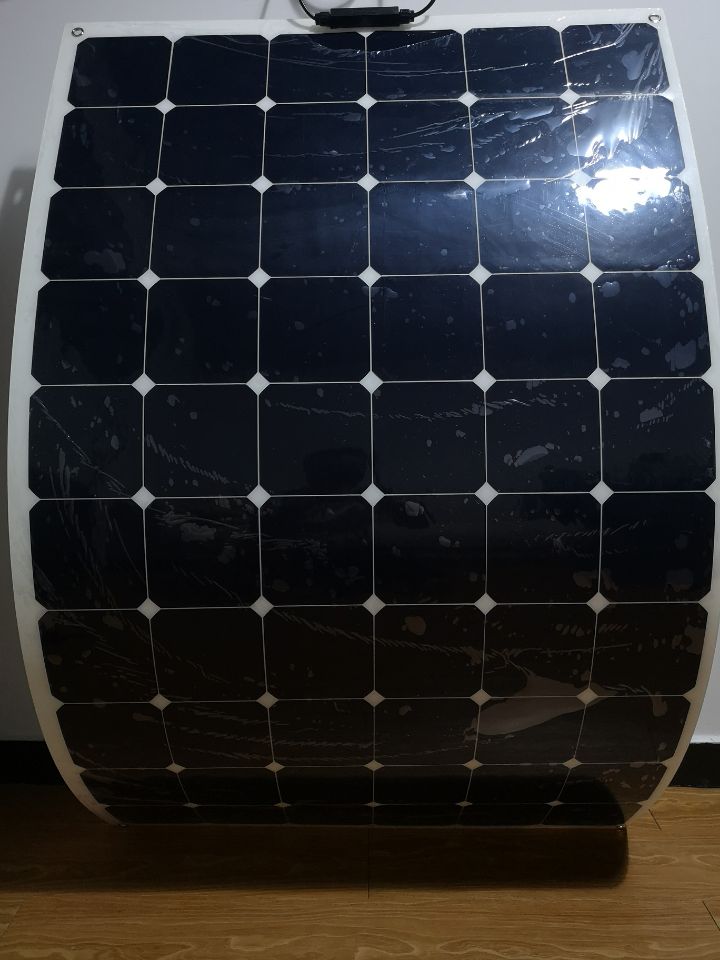 Light Weight Easy Carry 50w 100w 200w 450w 550w Sunpower or Monocrystalline Flexible Solar Panels for Car Boat RV Yacht Camping